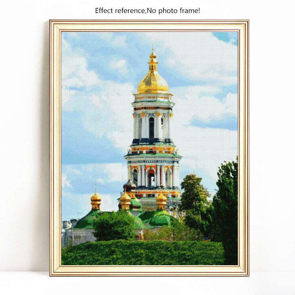 5D Diamond Painting Full Round Church Diamond Mosaic Religion Diamond Embroidery Rhinestones