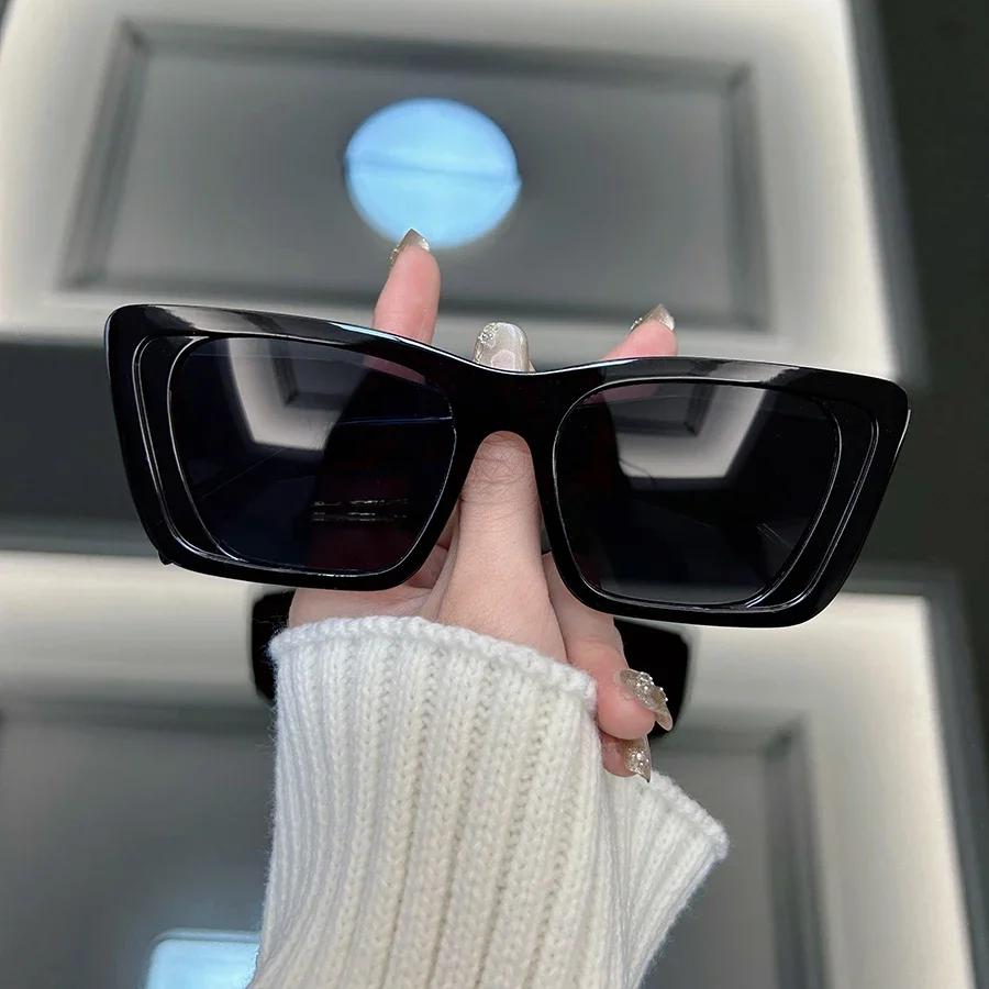 Square Vintage Sunglasses Women Men Fashion Retro Sun Glasses Female Male Mirror Fashion Travel Punk Outdoor