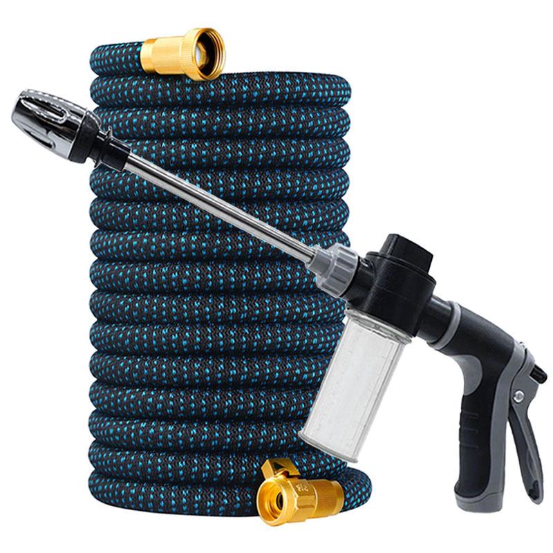 Multifunctional High-Pressure Retractable Garden Water Hose Set