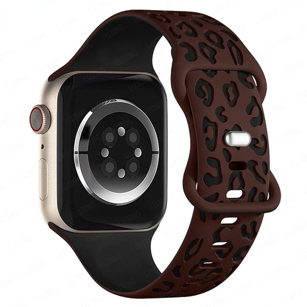 Strap For Apple Watch Band 45/44/42/41/40/49/40 Mm Engraved Correa Bracelet Iwatch Series Ultra 2 9 7 Se 3 6 8 5 4