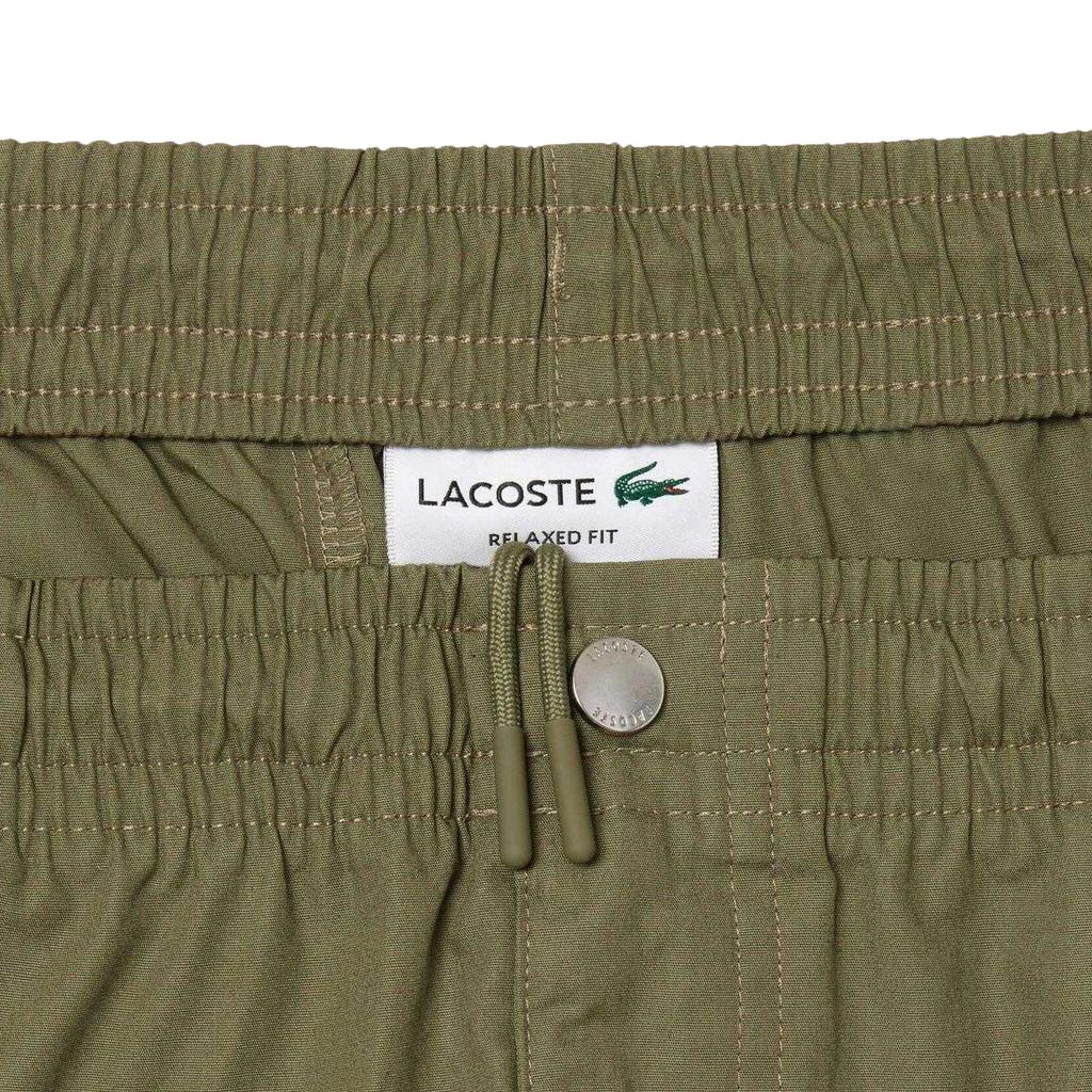 Lacoste Mens Cotton Poplin Relaxed Fit Shorts