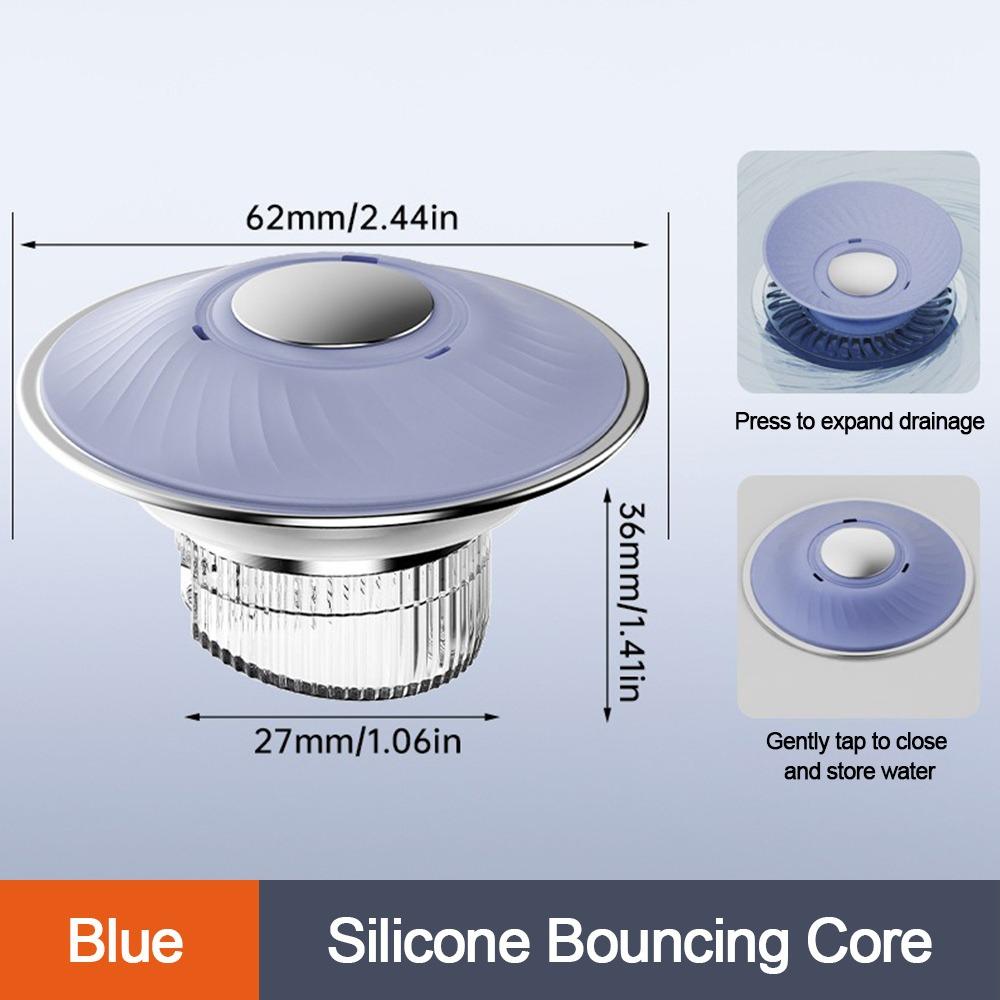 Plastic Floor Drain Core Sealing Cover Anti-clog Pop Up Drain Filter Multifunctional Washbasin Bounce Core Bathroom Accessory