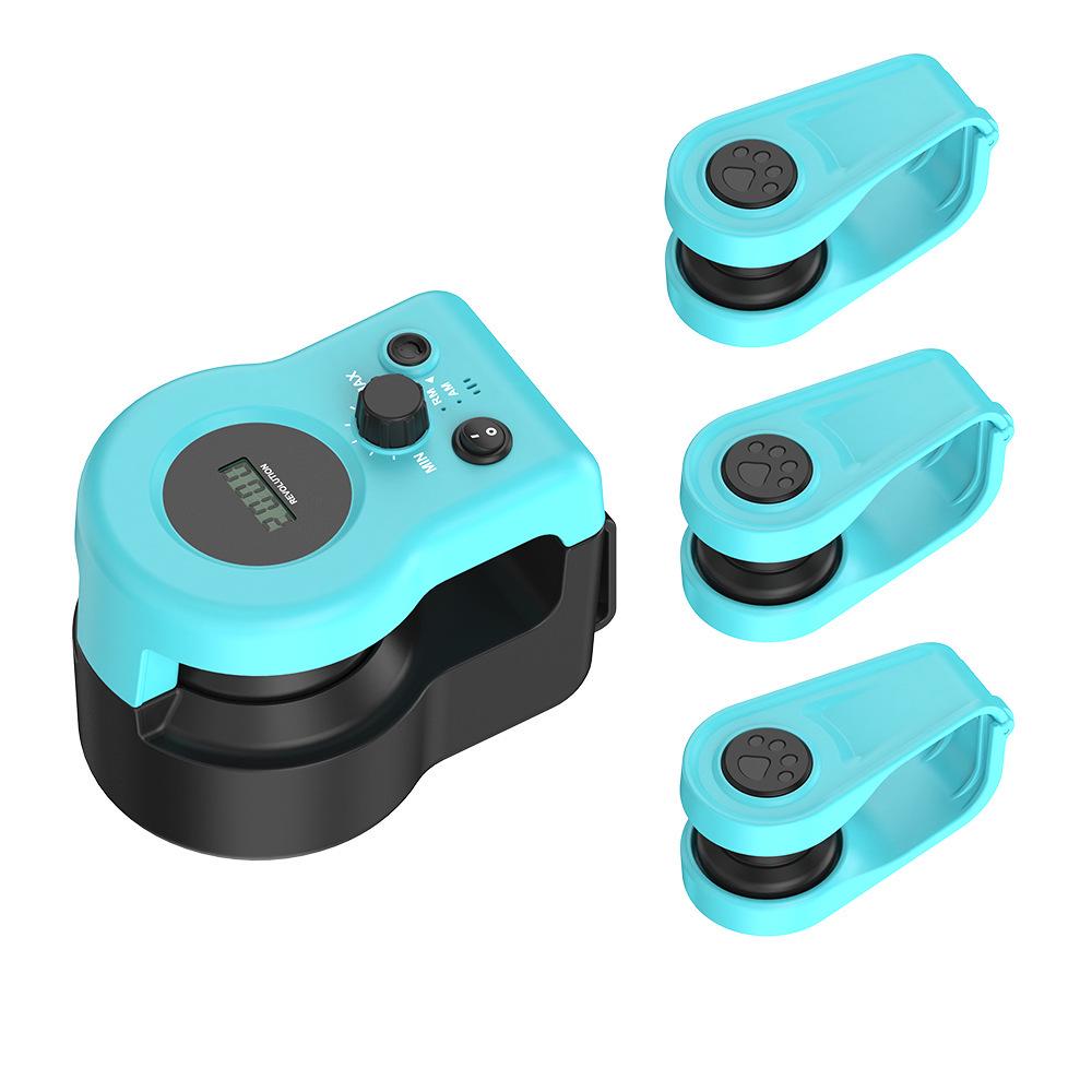 

Перьевая дразнилка для кошек с дистанционным управлением: Интерактивная игрушка для похудения для кошек 1-to-3 Set небесно-голубой