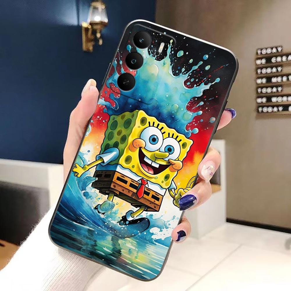 SpongeBob Patrick Star Cartoon Phone Case For Realme C83 C85 C75 C65 C55 C35 Narzo 50 50I Protective Cover