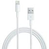 Cable de charge usb cordon renforcé 1m blanc pour iphone 6 7 8 plus x xs xr 11 pro max