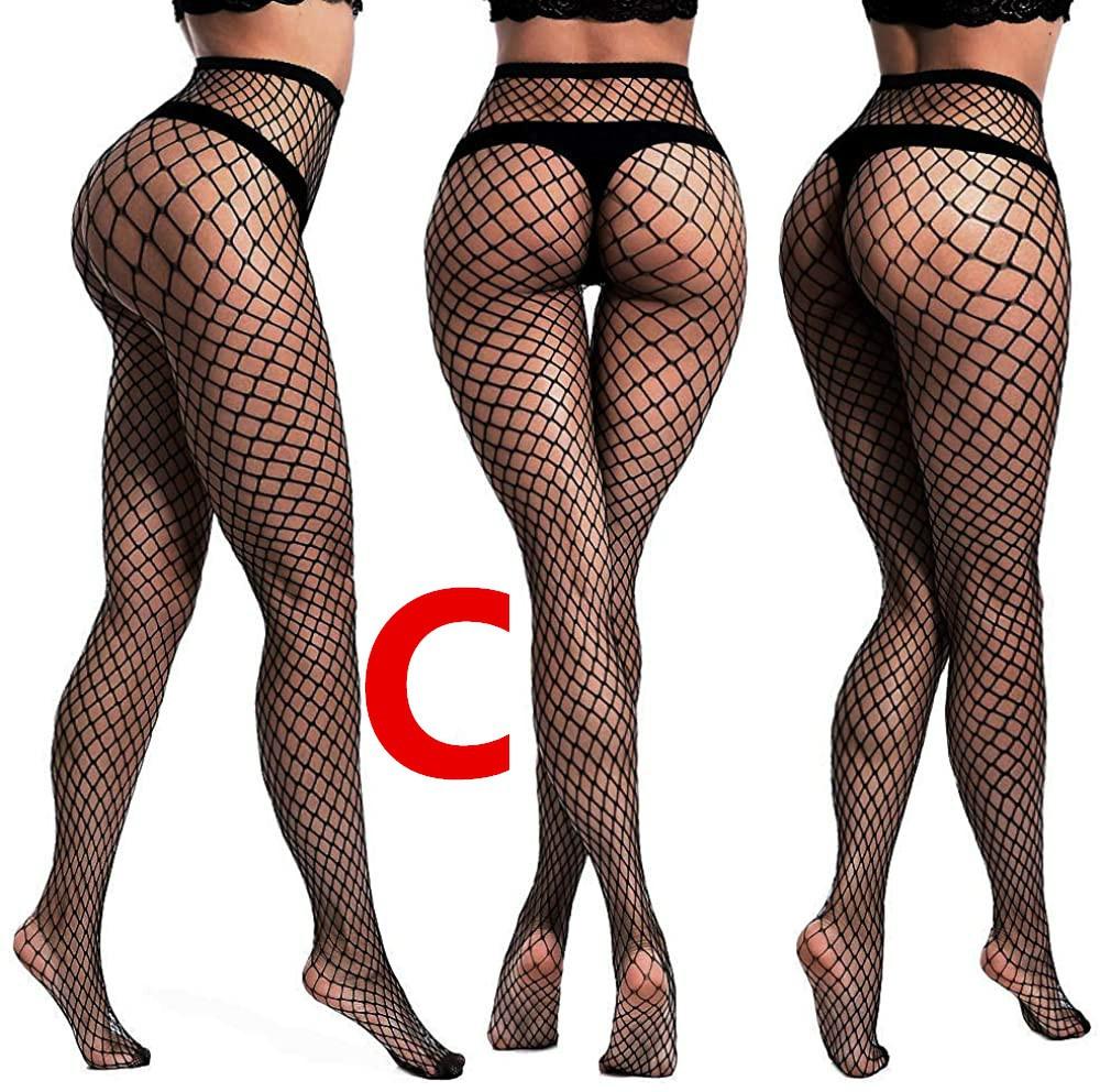Fishnet Stockings Women Fashion Leggings Tights Small Middle Big Hollow Out Mesh Female Anti-hook Nylon Elasticity Pantyhose Sex