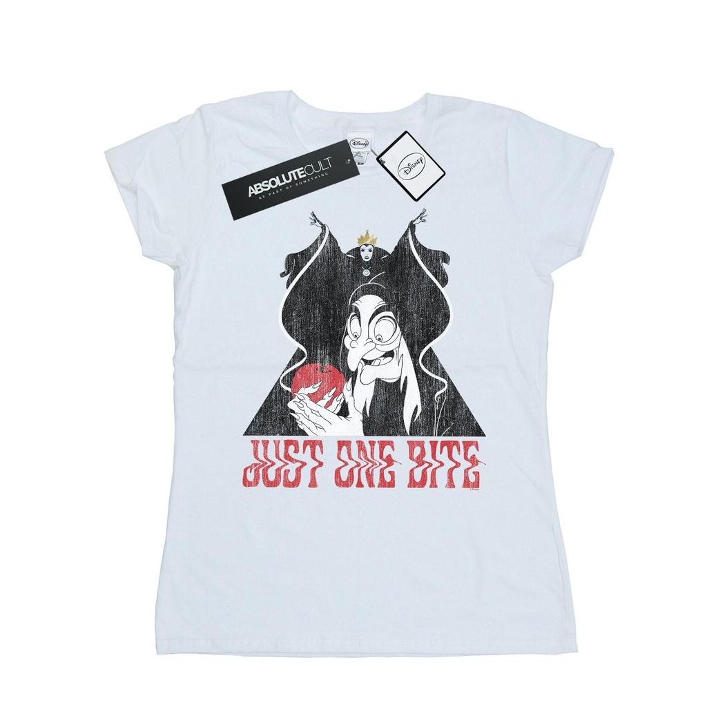 Disney Womens/Ladies Snow White Just One Bite Cotton T-Shirt