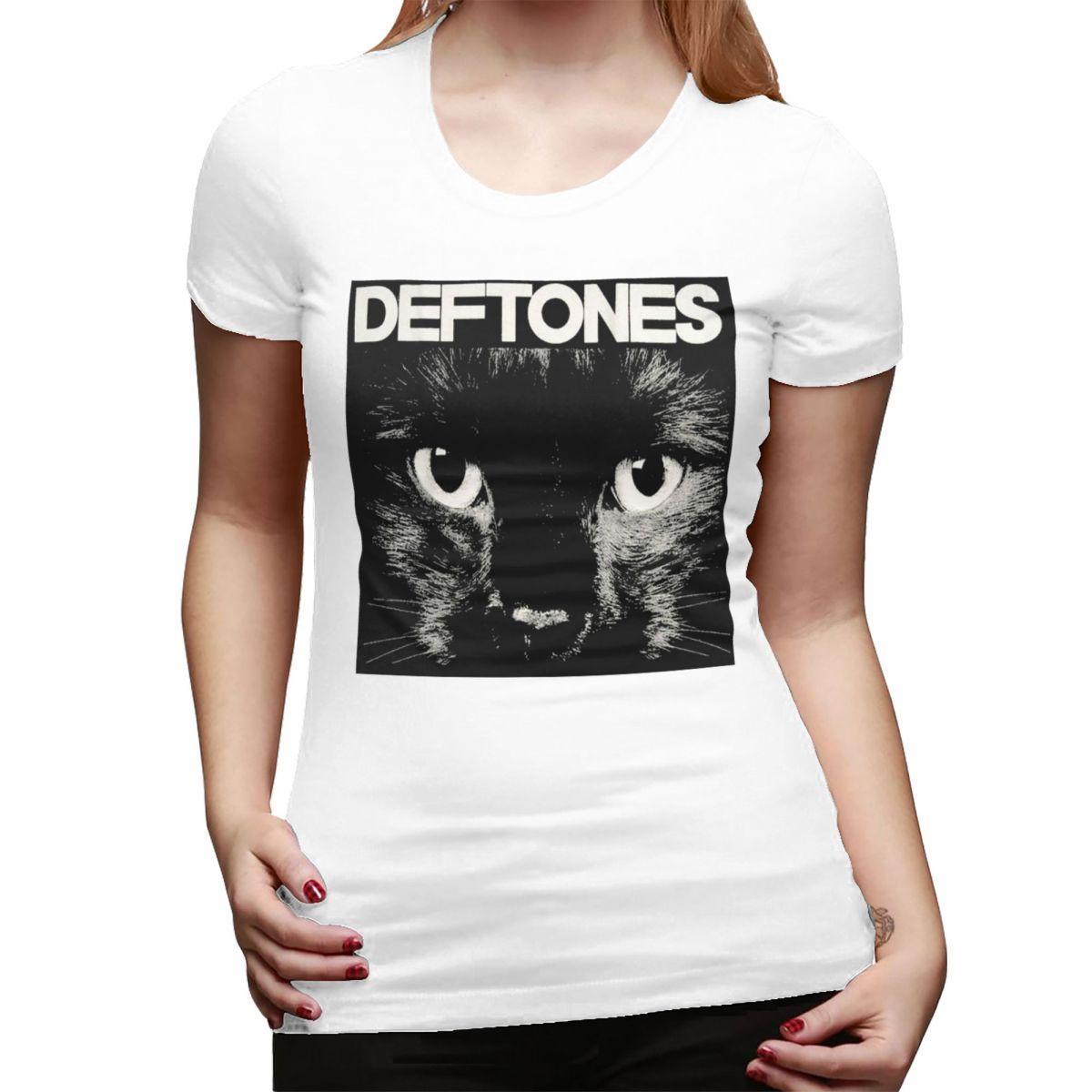 

Deftones Music Metal Band Nes Legend Awesome Art TShirt for Women ONeck Streetwear T Shirts Womens Short Sleeve Clothes Tops S
