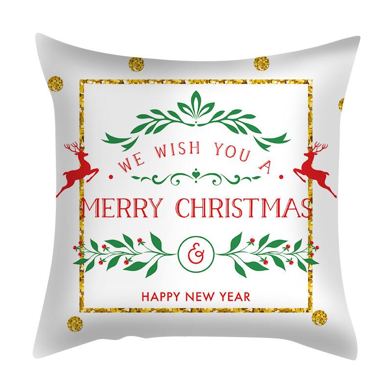 Popular Pillow Cases for Christmas and Nordic Cross-border Cushions for Living Rooms and Bedrooms