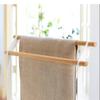 Stable Bathroom Towel Holder Double Bar Towel Drying Rack New Washcloth Hanger  Kitchen