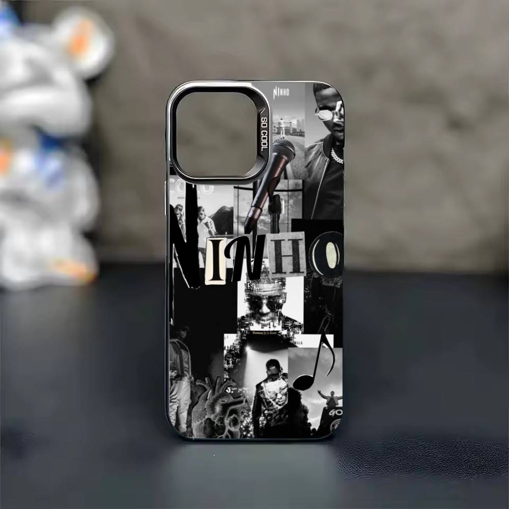 

Rapper French Ninho Phone Case Color Silver Shell For IPhone 17 16 15 14 13 12 11 Pro Max Plus iPhone12PROMAX