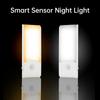 Sensor Motion LED Night Light Wireless USB Rechargeable Night Lamp Human Body Induction Wall Light Room Decor Staircase Cabinet