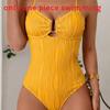 Elegant Polyester One Piece Swimsuit For Women With Tie Straps For Water Sports And Pool Use