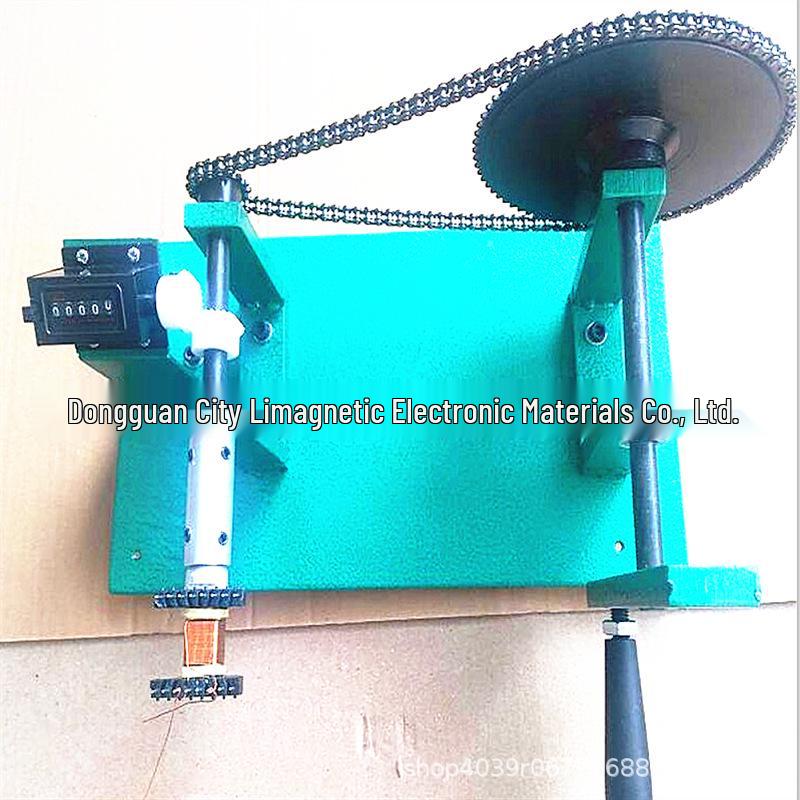 Transformer Hand-Crank Coil Winding Machine with Automatic Counter