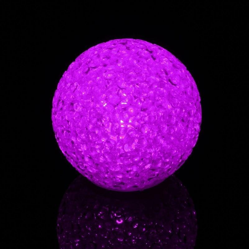 10cm Zmieniająca Kolor Kryształowa Kula LED Lampka Nocna Dekoracja Lampa Świeca Lampka Nocna
