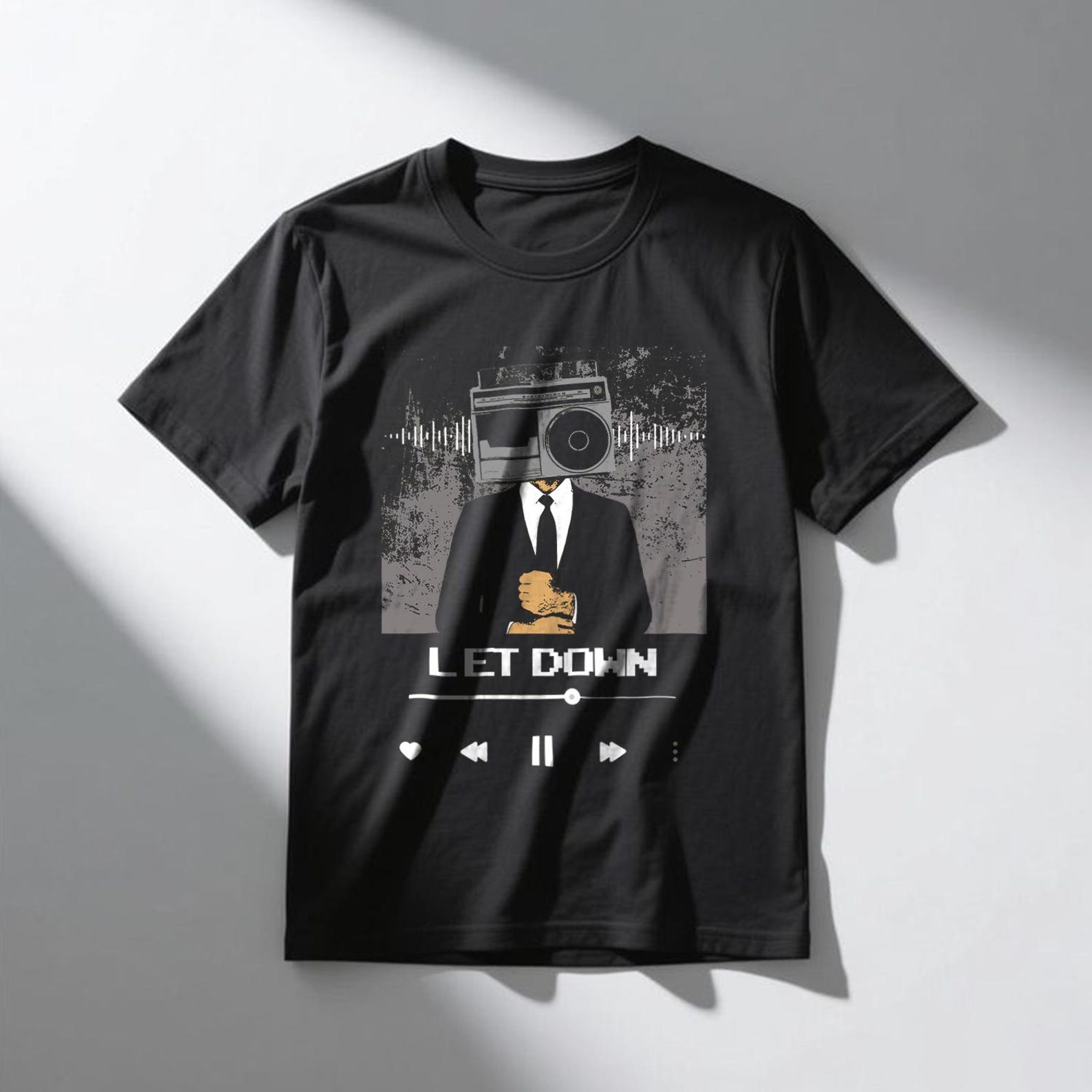 Let Down Inspired T-Shirt, Indie Rock Graphic Tee, Vintage Alternative Music Shirt, Sad Aesthetic Unisex Tee XL