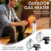 Chauffage d'extérieur, Chauffage à gaz radiant sans fil monté sur le dessus, Convient pour les patios, le camping, la pêche et les garages.