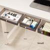 Large Thickened Under-Desk Drawer Storage Box Hidden Organizer for Office And Dorm Miscellaneous Desk Storage Solution