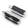 Motorcycle Parts Pair Skull Foot Pegs Rest For Harley-Davidson 1984-2017 Softail Touring Male Peg Mount