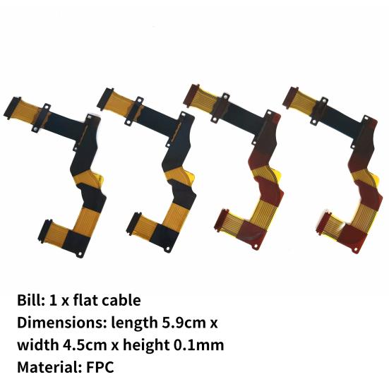LCD Flex Cable Repair Parts Shaft Professional Rust-proof Rotating Digital Camera Display Screen