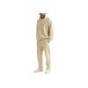 Fear of God Essentials Solid Lettering Long Sleeve Polo Shirt Unisex Tops Oatmeal-White FOG-FW22-054