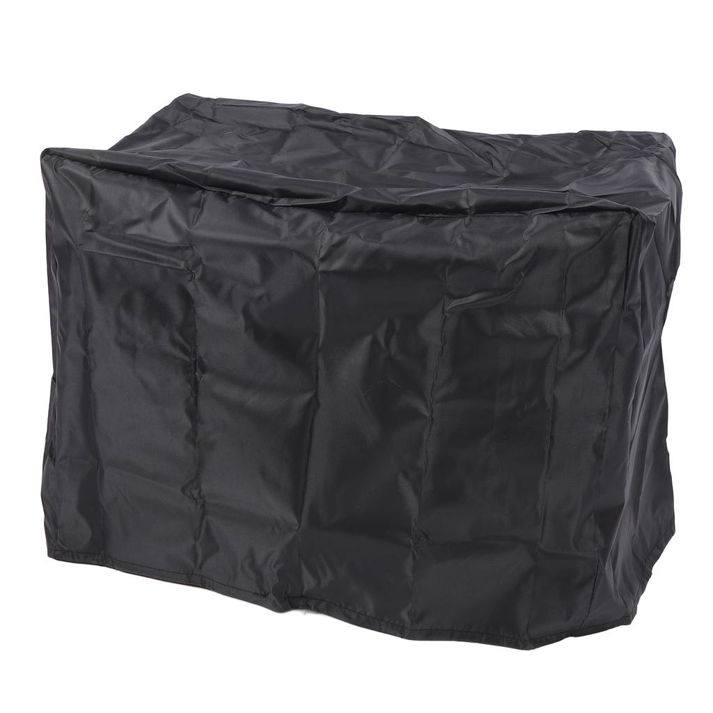 Outboard Motor Cover 420D Coated Silver Water Resistant Sun Protection Boat Engine Cover for Multiple Motor Brands L