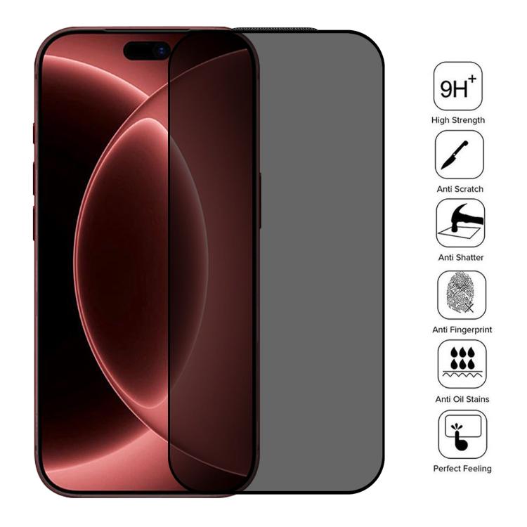 Dustproof 28-Degree Matte Privacy Tempered Glass Film