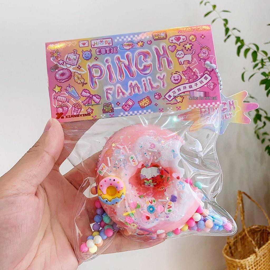 Sweet Donut Waffle Stress Relief Squeeze Toy - Internet Celebrity Hot Seller
