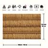 2D Natural Thatch Backdrop for Boho, Tribal and Summer Vibe Photography