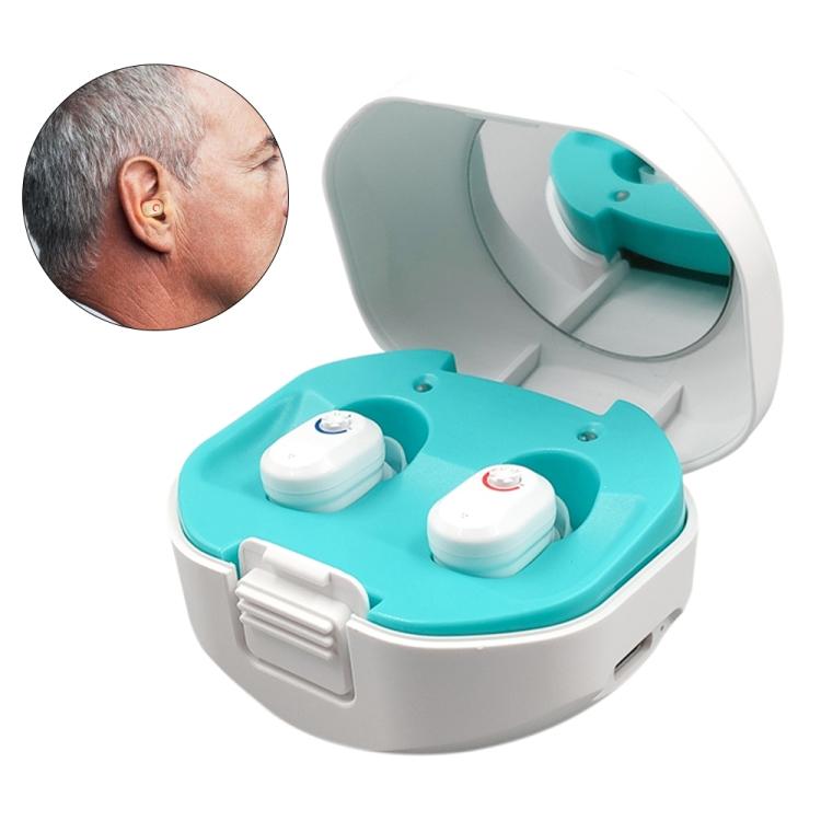 

Слуховой аппарат TWS On-Ear Sound Amplifier с зарядным отсеком White белый