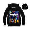Sudadera con Capucha para Niños Fortnite Game Niños Niñas Sudadera Tops Jersey