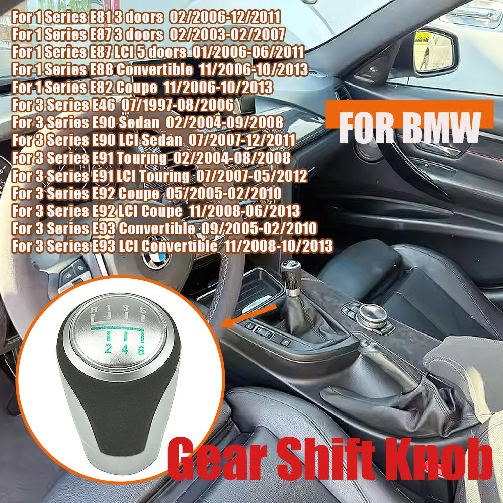 25110429269 For BMW 1 3 Series E46 E81 E82 E87 E90 E91 E93 E92 Gear Shift Knob Transmission Car Auto Parts Shift Knob