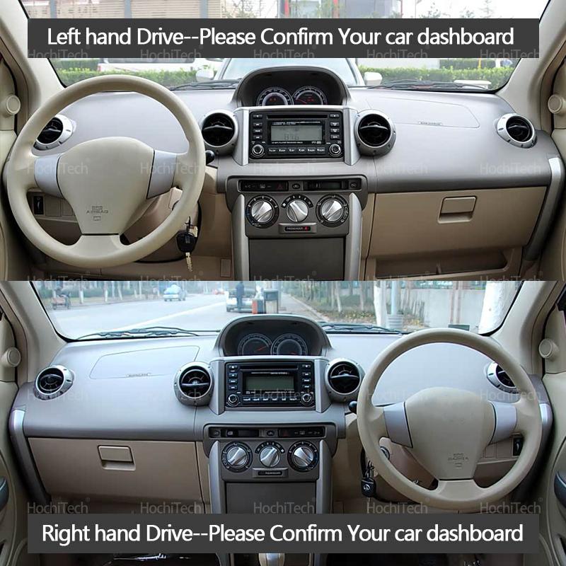 For Great Wall Haval Florid 2008 209 2010 2011 Liner Anti-Slip Mat Anti-UV Suede Leather Dashboard Cover Pad Sunshade Dashmat