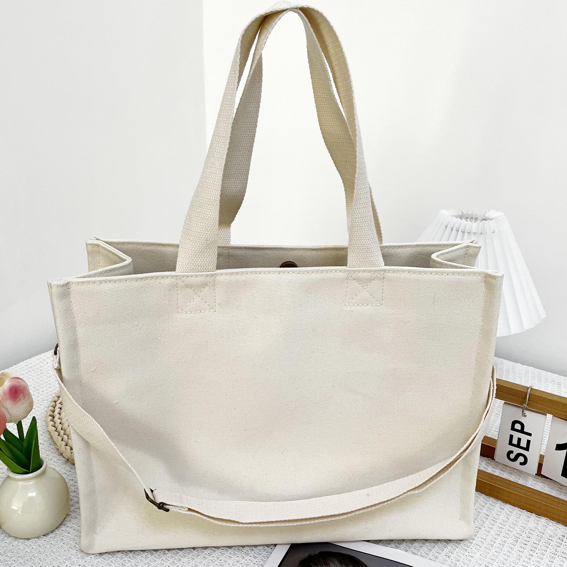 Canvas Bag, Women s Handbag, New Large Capacity Tote Bag, Women s Ins Work Commuting Tote Bag