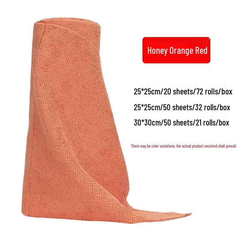 Tearable Dual-Use Kitchen Rags: Wet & Dry, Disposable & Washable