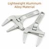 Large-opening Adjustable Wrench Multifunctional Plumbing Wrench Universal Pipe Wrench  Nut Removal