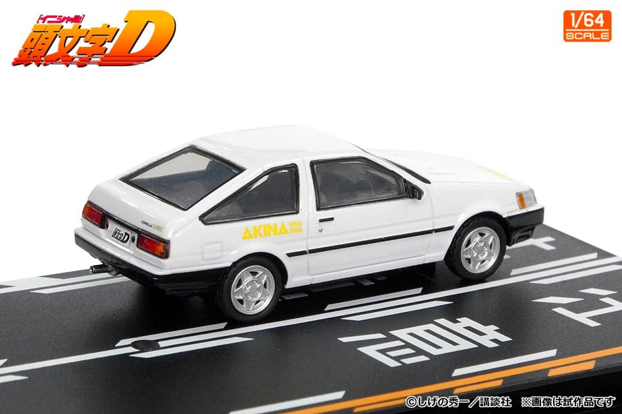 INTERALLIED MODELER'S 1/64 Initial D Set Vol.21: Itsuki Takeuchi Levin (AE85) & Kenji 180SX (Finished Model) MD64221