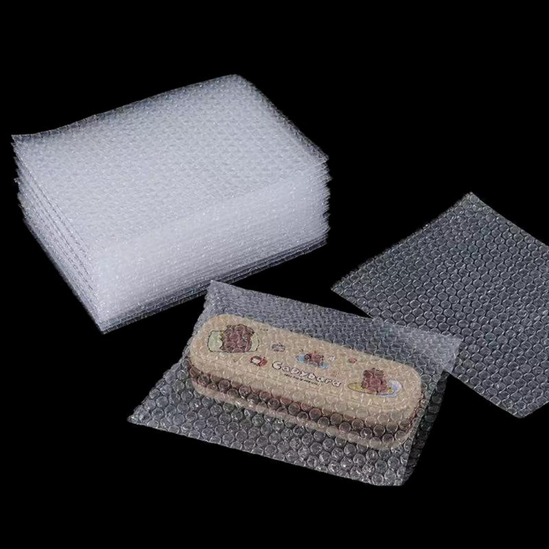 

50Pcs Pe Clear Cushioning Covers Envelope Shockproof Package White Protective Wrap Foam Packing Bags