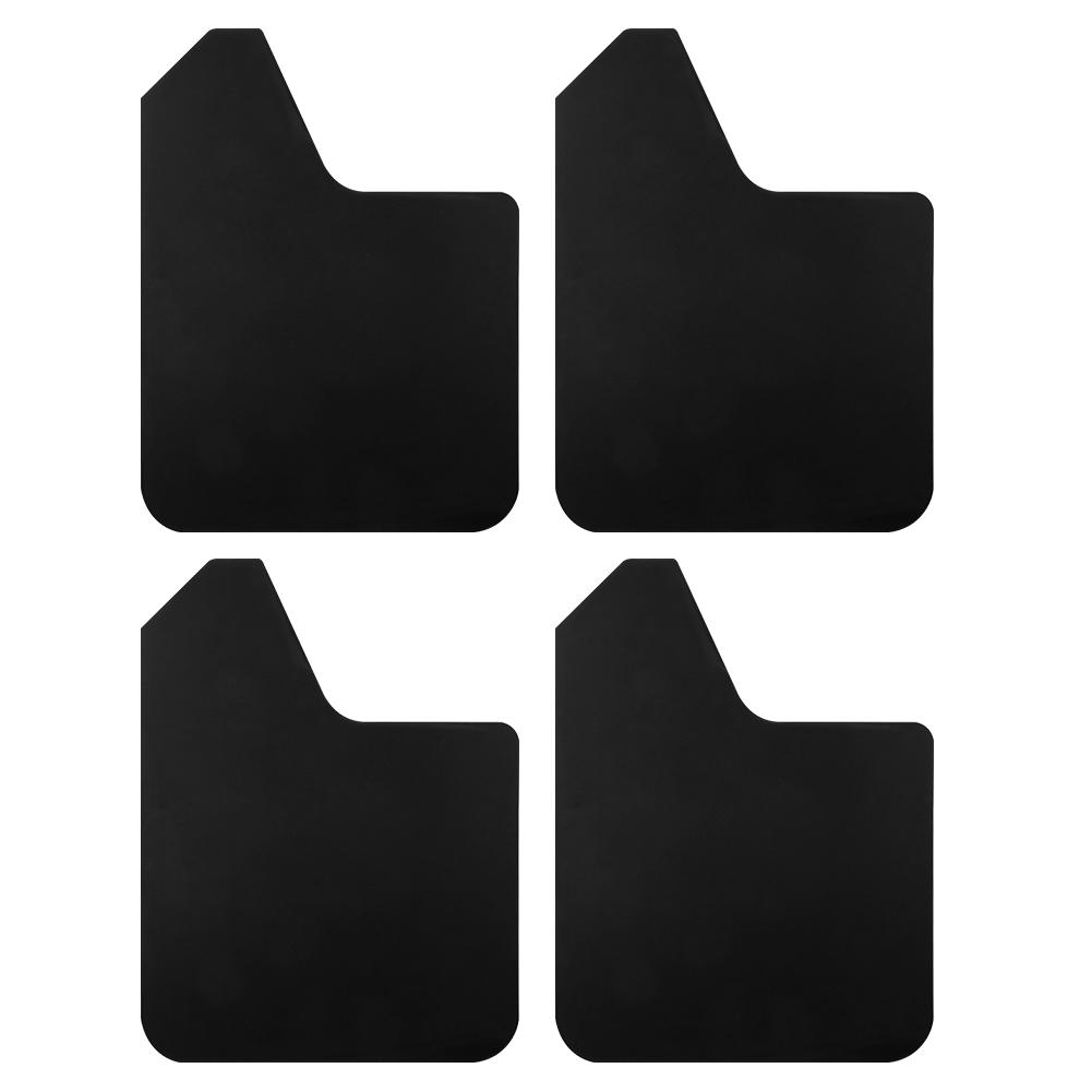 4pcs Front Rear Fender Mud Flaps Splash Guards Universal Multipurpose Wear-resistant Rigidity Sprayability for Car SUV Pickup