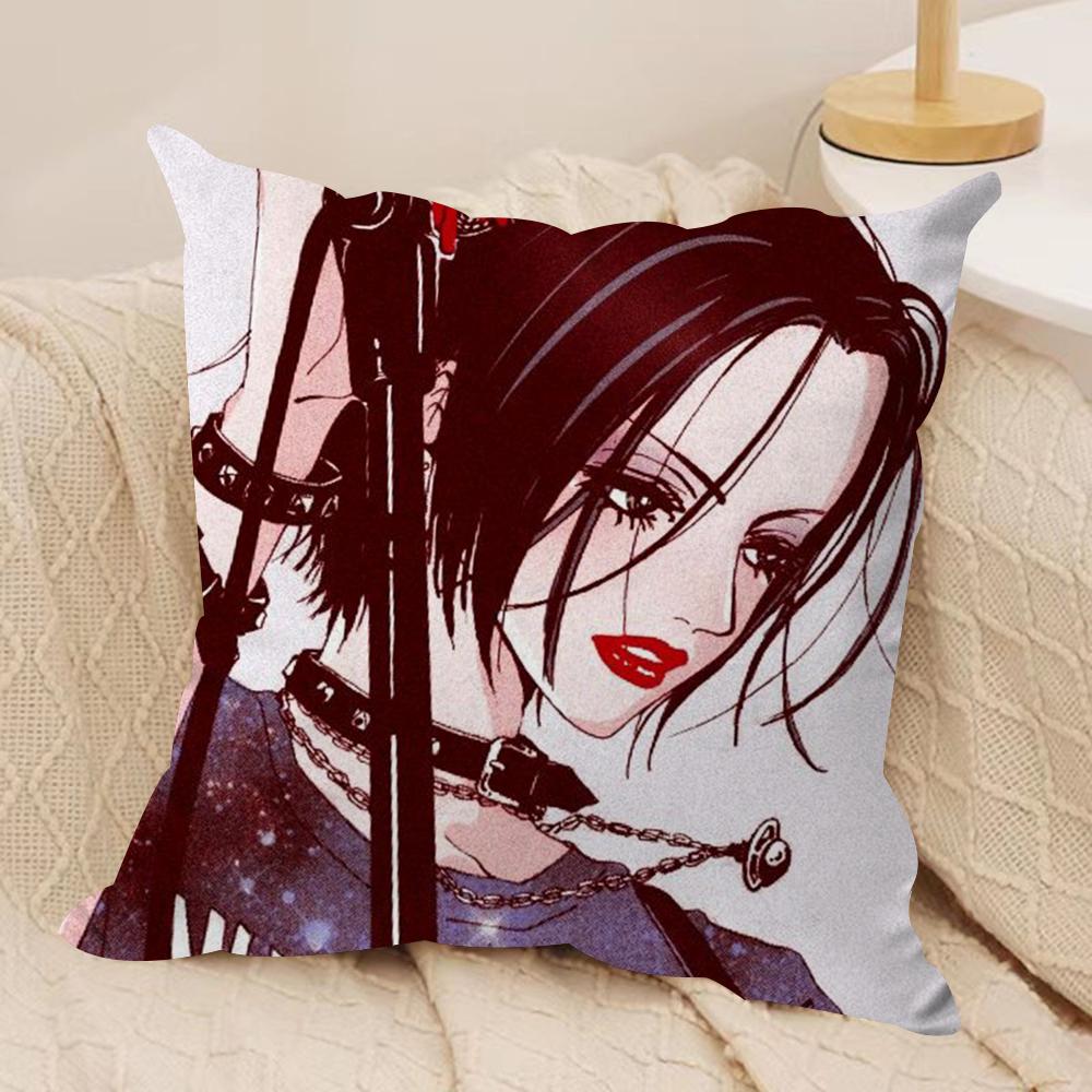 Arrival N-Nana Anime Cushion Cover Soft Plush Double-Sided Printed Sofa Pillow Cushion Cover | Cozy All-Season Decor Gift