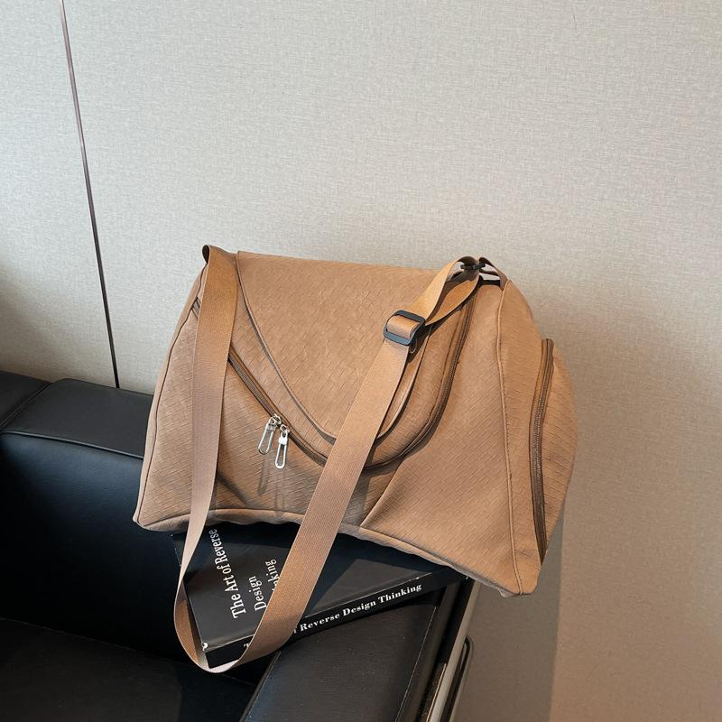 

Дорожная сумка высокой ценности женская сумка для багажа для командировок на короткие расстояния новая большая вместимость фитнес плечевая сумка-мессенджер хаки