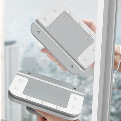 Durable Magnetic Window Cleaner Detachable Easy To Clean Double-sided Window Cleaner Anti Fall Safety Rope Glass Wiper Outside