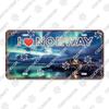 National Tourist City Plaques Metal Plate London Hawaii Venice Retro Metal Tin Signs Wall Decor Garage Car Club Living Room Home