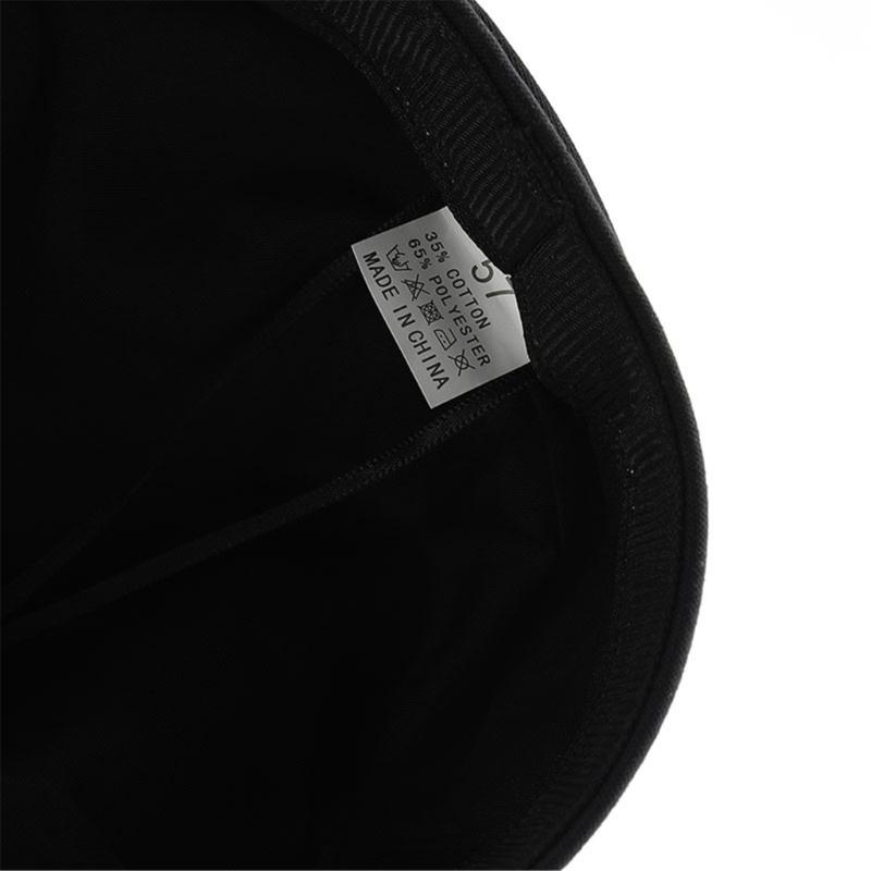 Contemporary Militaries Cap With Bullhead Rivet Chain Design Breathable Adjustable Outdoor Hat for Women Girls