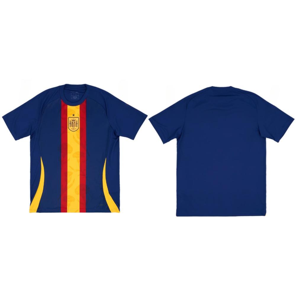 

Новая Испания Предматчевая тренировочная футболка Мужская футбольная футболка Для выхода Спорт Путешествия Повседневная Свободная Дышащая 6XL