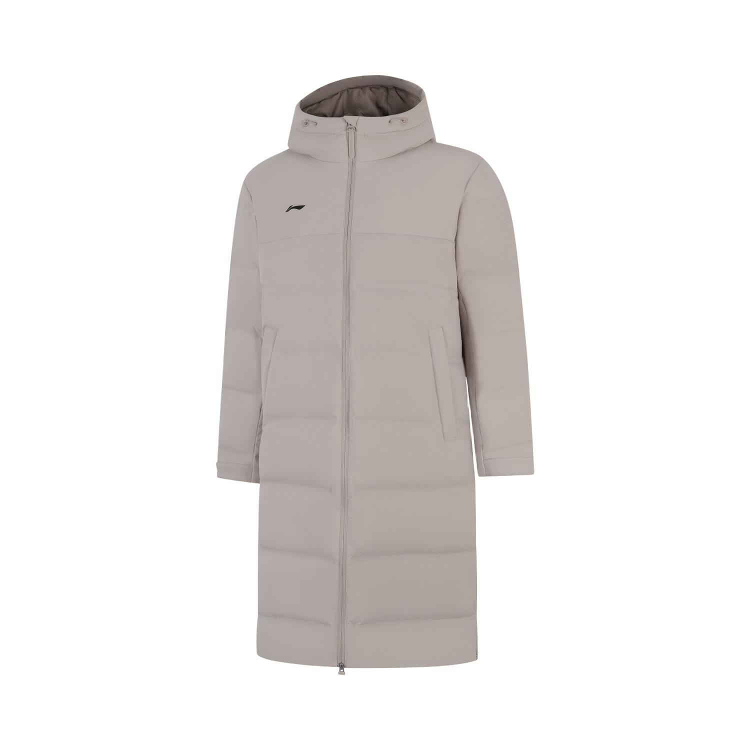 

Li Ning Glory Series Ветрозащитная Водоотталкивающая Пуховая Куртка с Капюшоном и Логотипом Унисекс Верхняя Одежда AYMV659-6 M