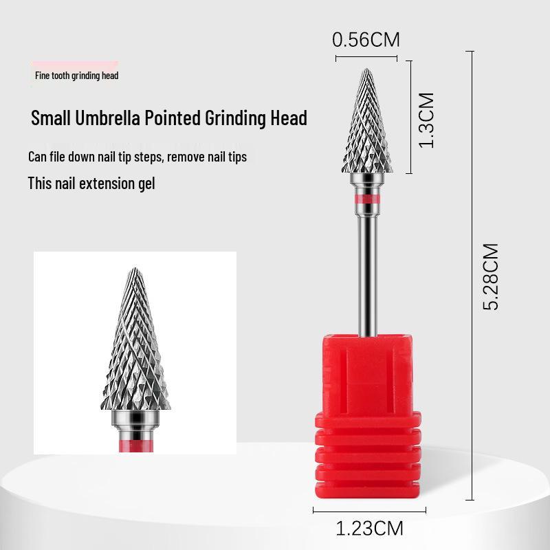 

Little Umbrella Tungsten Steel Nail Grinder for Salon Use – Electric Nail Removal Drill