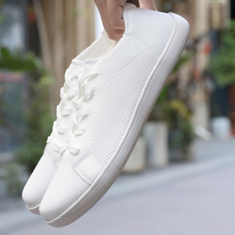 Women Wide Head Outdoor Barefoot Casual Toe Box Shoes Men Breathable Zero Drop Couples Sports Shoes Soft Slip On Walking Sneaker