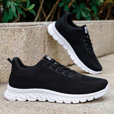 Sneakers Men's 2025 Summer New Running Shoes Breathable Korean Version Trendy Casual Shoes Fashion Lace-up Shoes Men