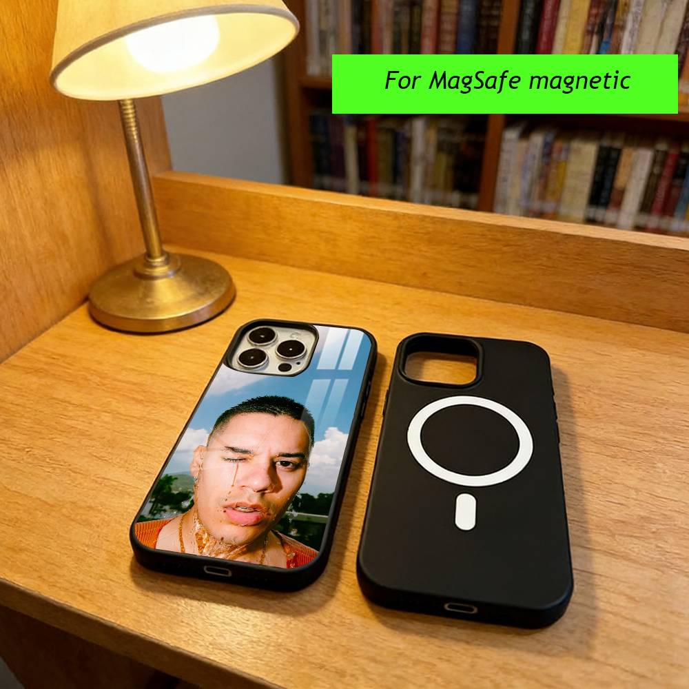 Rapper Nsqk Phone Case For iPhone17,16,15,14,13,12,11 Plus,Pro Magnetic with Magsafe Wireless Charging